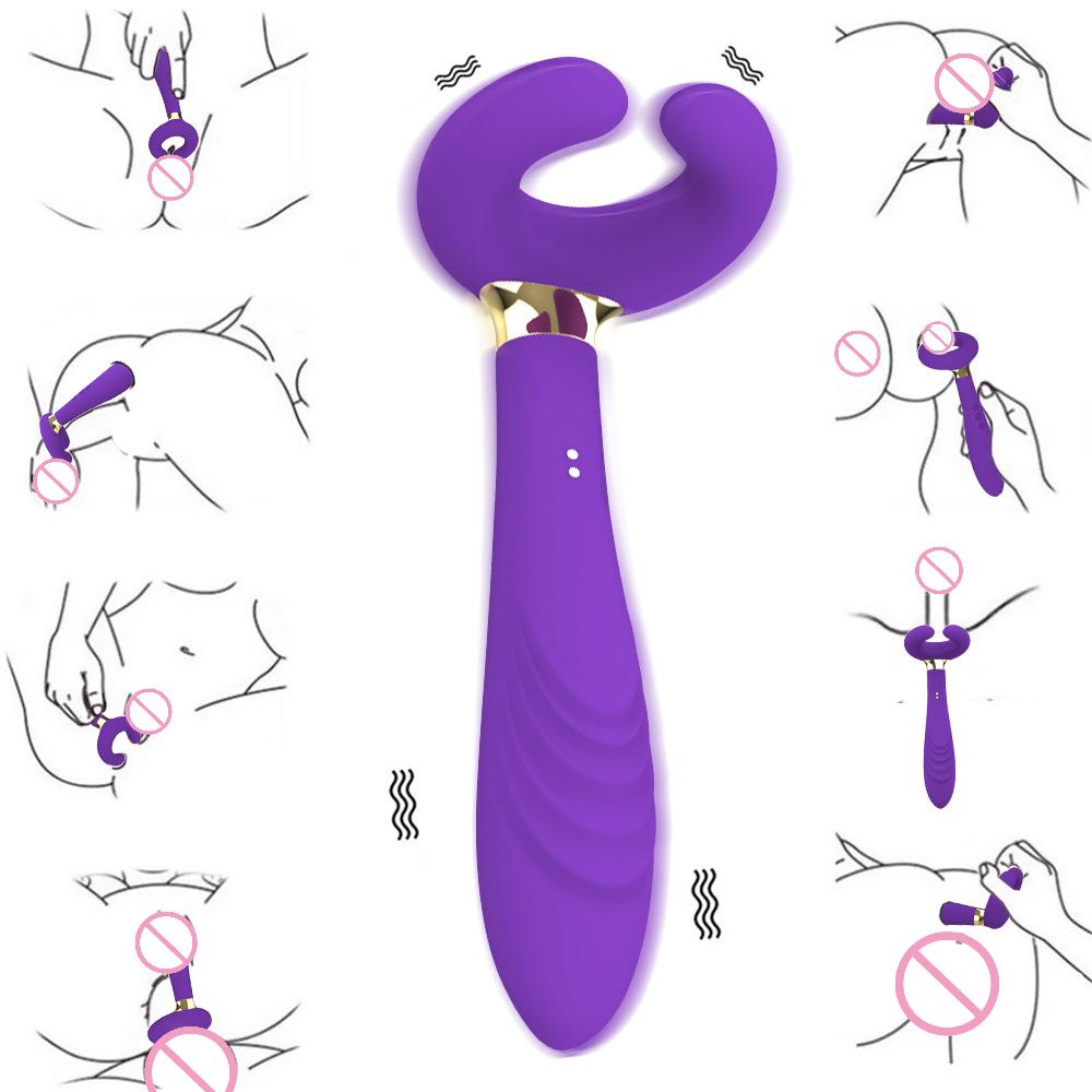 Sex Vibrator For Women Clit Nipple Stimulator Massager Stick Adults Sex Toys Female Vagina Masturbation Vibration Device