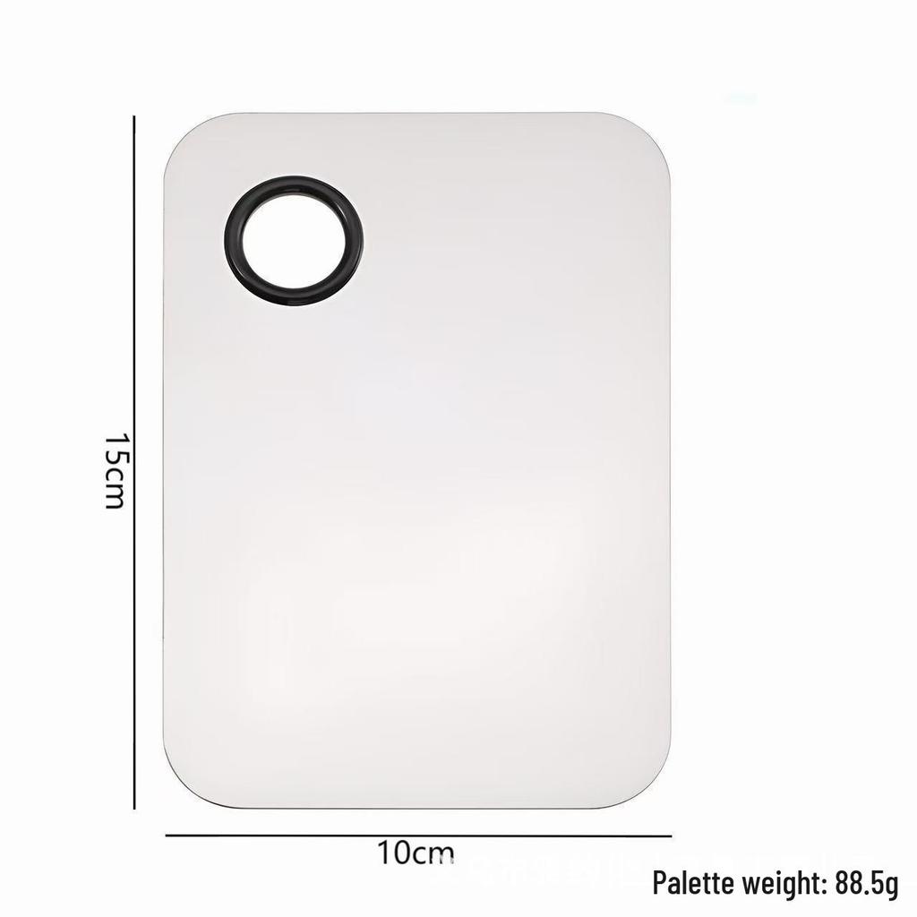 Make-up Foundation & Concealer Mischpalette aus Edelstahl mit Spatel