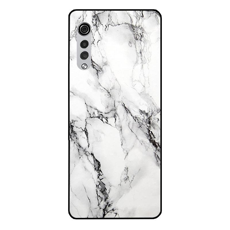 Para Capa LG Velvet Mármore Silicone Macio Capa Traseira para Celular LG Velvet 5G UW Para Capas LG Velvet 2 Pro / Velvet2 Pro Coque