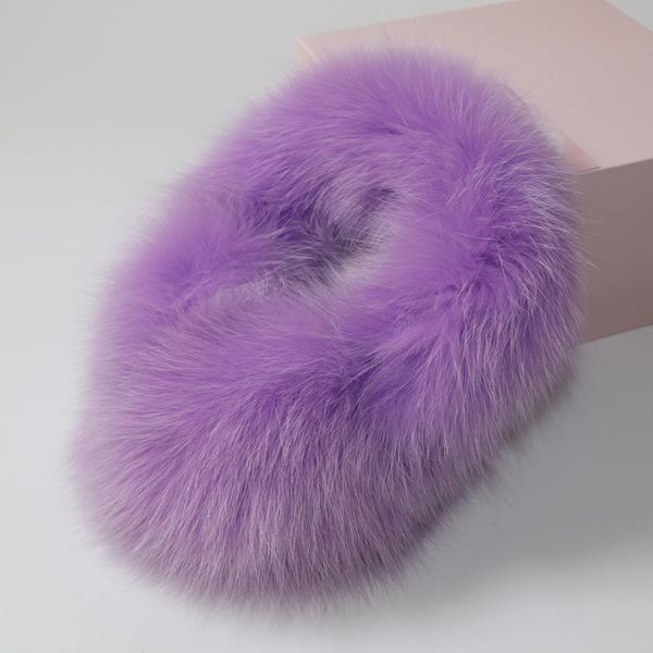 Real Fox Fur Earmuffs For Winter Women Warm Natural Raccoon Fur Earmuffs Girls Ear Warmer Genuine Fur Scarves Plush Ear Muff