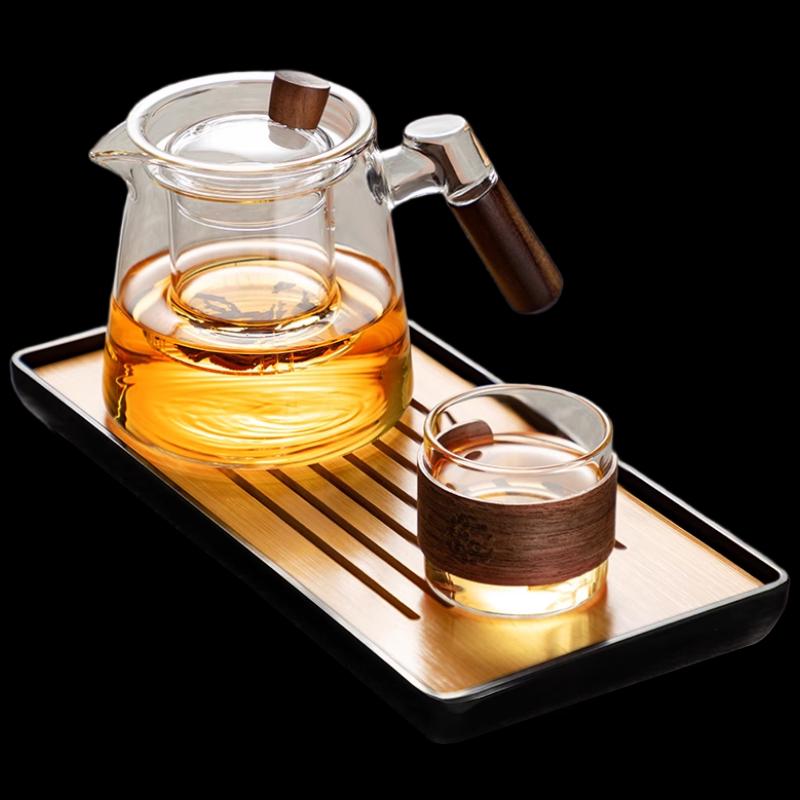 Chating Glass Yaxin Teapot Set