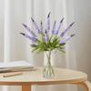 Single Stem Artificial Lavender Easy Care Not-fading Flower Arrangement Faux Silk Flower for Home Wedding Decoration
