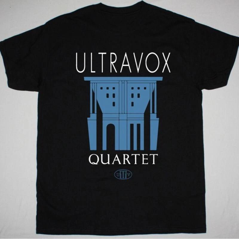 ULTRAVOX QUARTET Album Heavy Cotton Black All Size Shirt TR449 XXXL