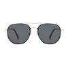 Men Driving Sunglasses Vintage Steampunk Square Sunglasses Metal Frame With Spring Hinges Women Eyepiece Uv400 Glasses
