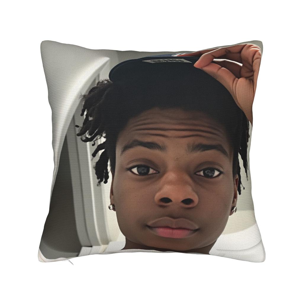 Ishowspeed Extra Meme Pillow Case Retro Trendy Pillow Cover Soft Pillowcases For Sofa Car Home Decor