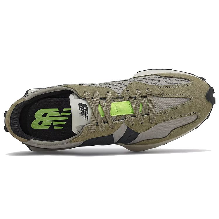 New Balance 327 Tênis Unissex Verde Secreto de Alumínio MS327IB