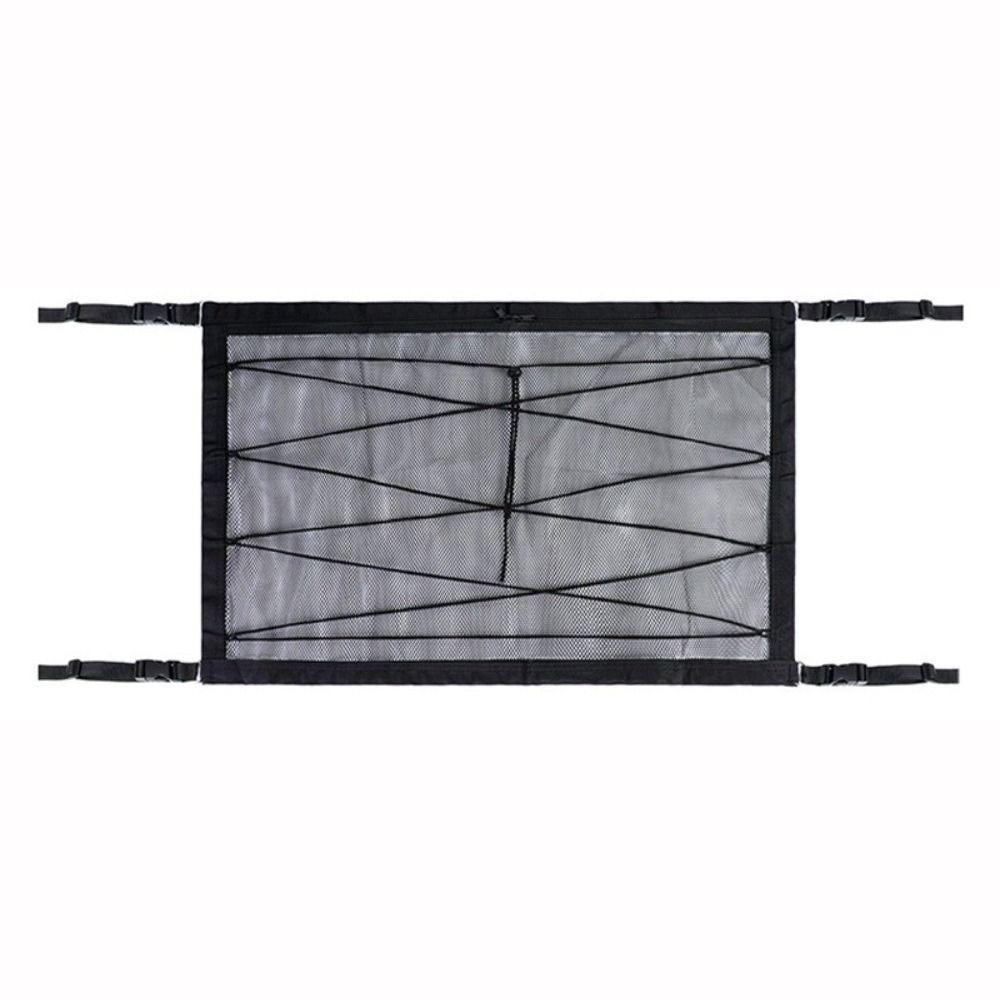 

Double Layer Car Roof Bag Adjustable Mesh Interior Cargo Net SUV Storage Net Auto Stowing A