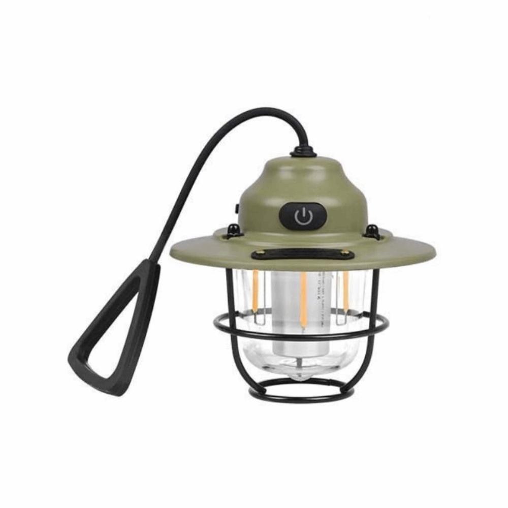 Portable Pendant Camping Lamp Hanging Retro Chandeliers Tent Lights Camping Ambient Light BBQ