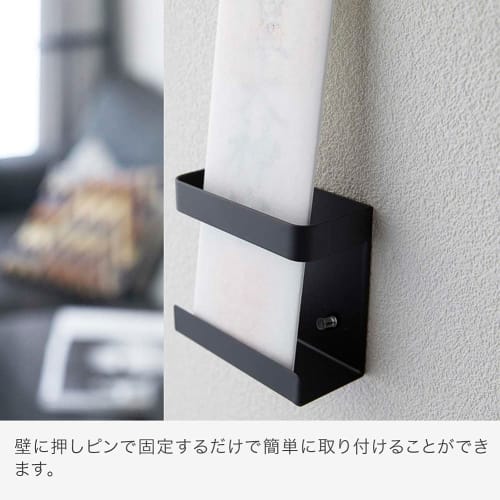 Yamazaki (Yamazaki) Tower Shinto Shrine Holder, Single, Black, Approx. W9 X D4 X H8cm, Simple Shinto Shrine, 5287