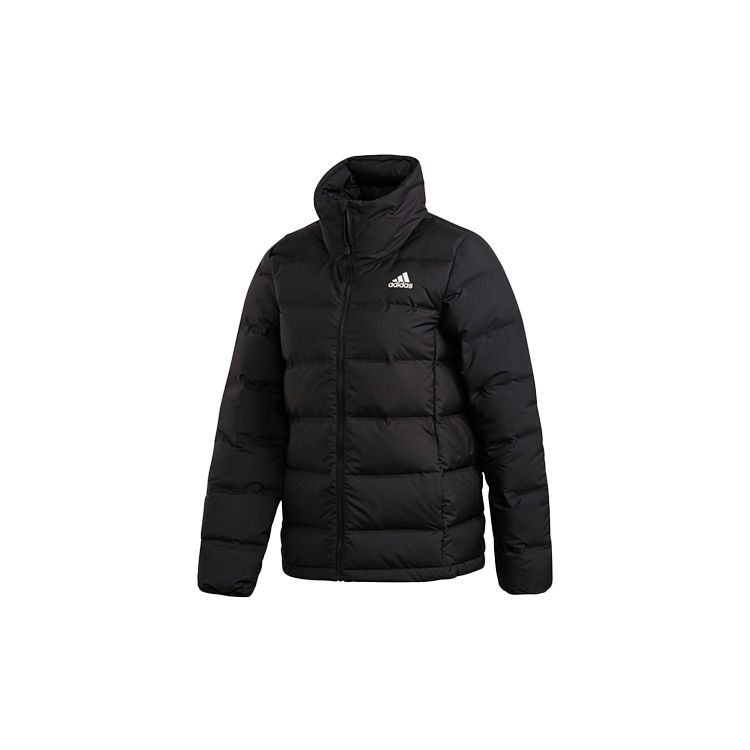 Adidas Daily Series Women Stand Collar Down Jacket Warm Comfort Casual Outerwear Black DZ1505 XS