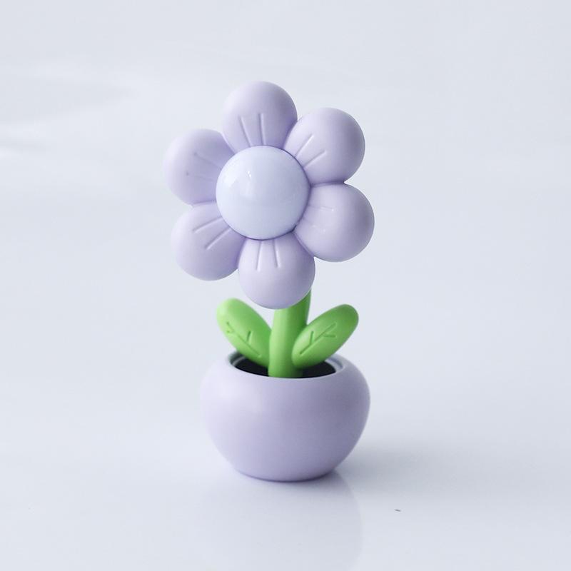 Mini Flower Cute Bedroom Nightlight Creative Nightstand Decoration Cream Glue DIY Nightlight Graduation Gift Lamp