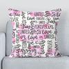 Office Living Room Sofa Cushion Cover Luxury Home Decoration Pillow Cover Romantic Love Heart Pattern Pillow Cover