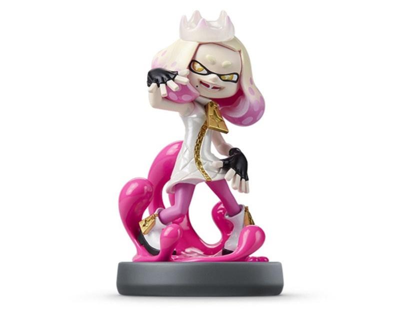 Splatoon2 Switch Handheld Figure Cartoon Style 10cm Pvc Model Pink