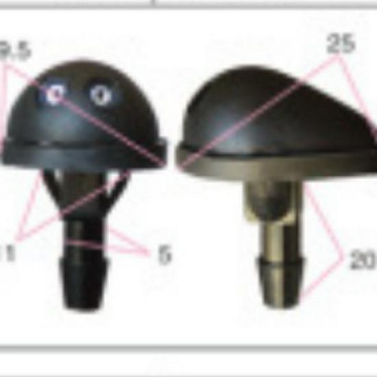 

Windshield Washer Multi-Model Water Spray Nozzle Adapter Lechuang