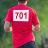 Dorsali da Gara Numeri Competitore Sportivi Leggeri Impermeabili Lavabili Dorsali Numerati per