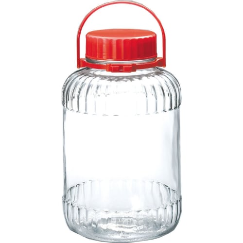 Toyo Sasaki Glass Fruit Wine Storage Bottle, 8 Liter (No. 10), 8000ml, Made In Japan, Ume Bottle, Fruit Wine Bottle, Glass Container, Storage Jar, Ume