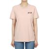 Double Fox Head Crew Neck Short Sleeve T-Shirt Women T-Shirts OW011CFKJ7026-0172