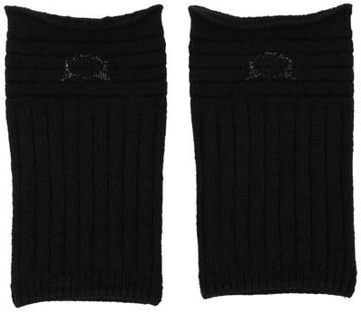 PAUL JOE ACCESSOIRES Leg Arm Ribbed 6SA1691 & & Warmers, Pattern, Black,
