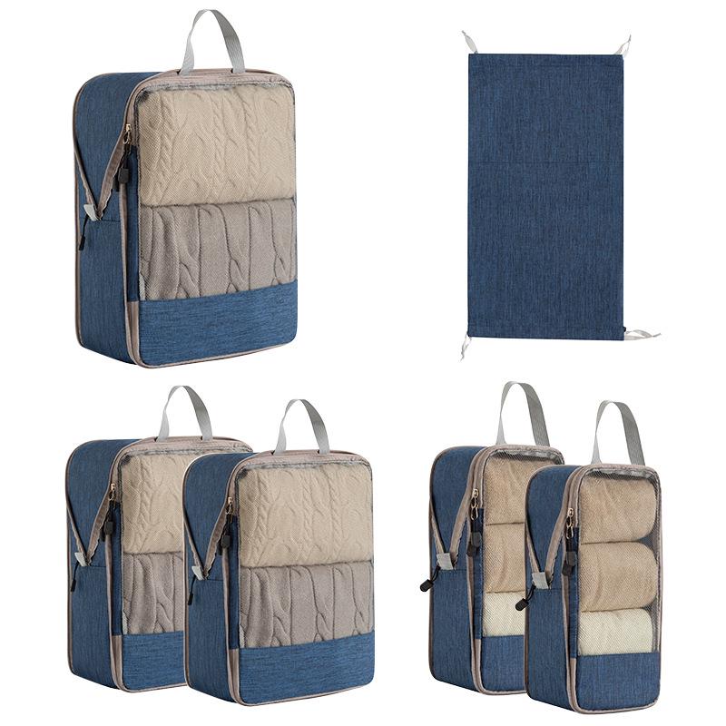 Travel Storage Bags for Business Trips - Suitcase Organization & Compression Toiletries Bags