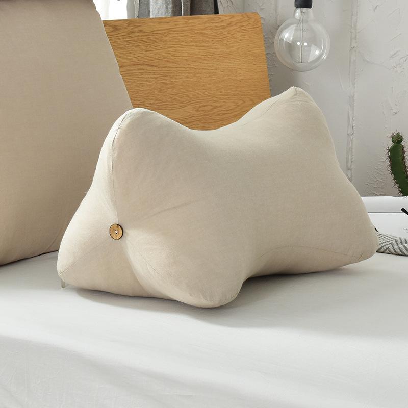 

Japanese Cotton Yoga Bolster & Lumbar Support Pillow 55cm Bone Pillow