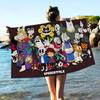 U-Undertale Anime Microfiber Blanket Quick Drying Beach Towels Oversized Printing Super Absorbent Pool Towel Blanket