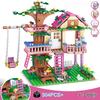 NEW Creative Fantasy Tree House Building Blocks Set with Assembly Bricks Gift for Kids Children's Birthday Christmas Gifts