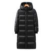 Gaofan black and gold goose down jacket pioneer. Eight-grid down jacket for women and men, high-end long winter super thick down jacket for women