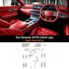 Pour Genesis GV70 2025-2026 Intérieur Film Protecteur Transparent en TPU Panneau de Levier de Vitesse de Voiture Console Centrale Film PPF Anti-rayures