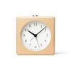 Lemnos Canon JH23-11 NT Analog Alarm Clock, Natural Wood Grain
