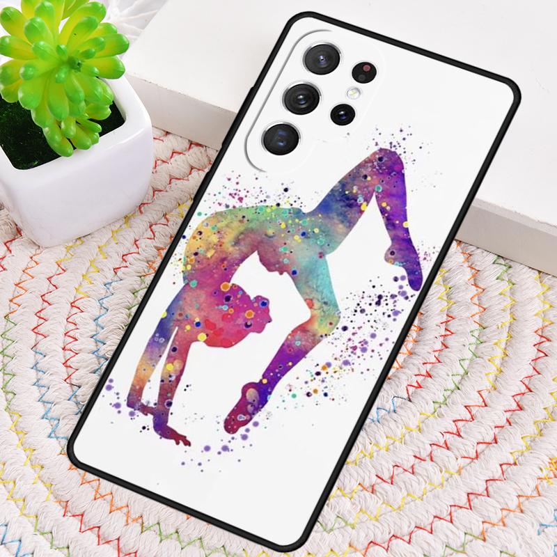 Love Gymnastics Silicone Phone Case For Samsung Galaxy Note 10 Pro S26 S25 S24 S23 S22 S21 Plus S25Ultra Capa Cover