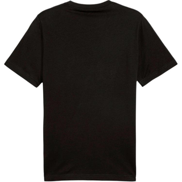 PUMA T-Shirts Men's Black Crew Neck Moderate 688950-01