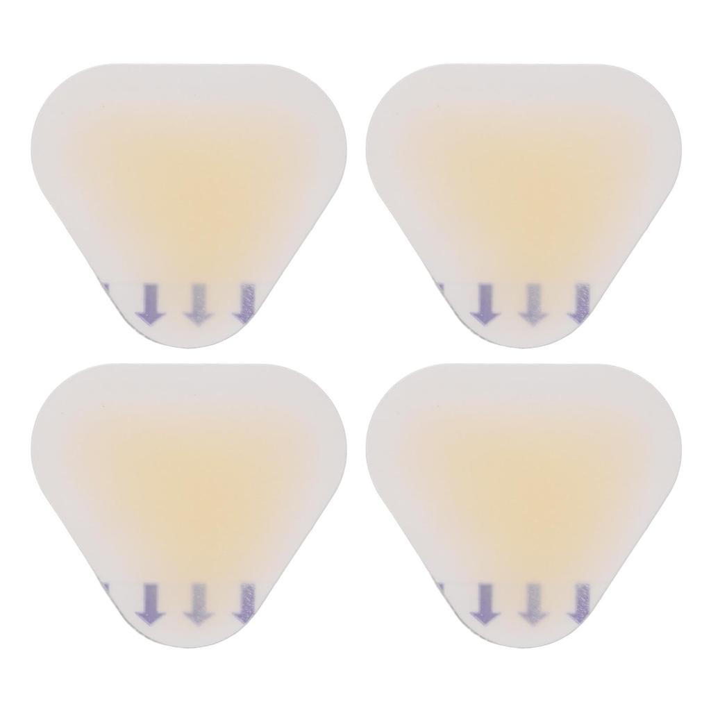 10 Stück Blasenpflaster, Mehrzweck-Blasenpflaster, dünnes Licht, verhindert Abrieb, Gel-Klebe-Blasenpflaster für die Ferse 