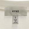 HYKE made in Japan Long sleeve T-shirt 1 white Ron T Men's Used