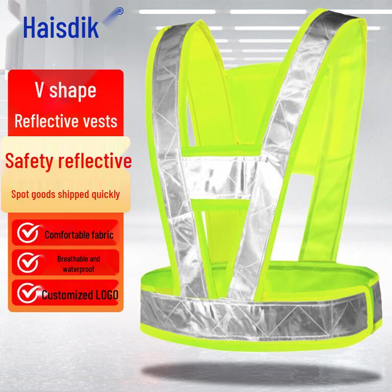Haisidike HKL-226 V-Type Reflective Safety Vest One Size