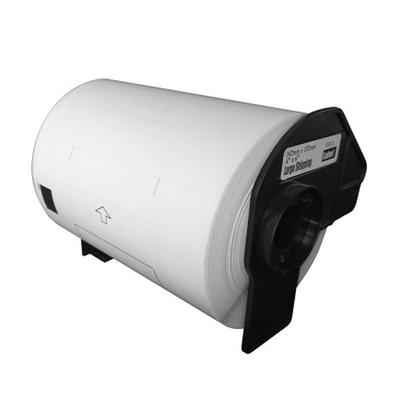 Brother-Compatible Black Bracket Thermal Label Paper Ribbon DK-11247