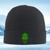 Green Goblins Spooky Face Dark Men Women Unisex Knitted Hat Beanie Pullover Cap Winter Thermal Warm Christmas Outdoor Cycling H