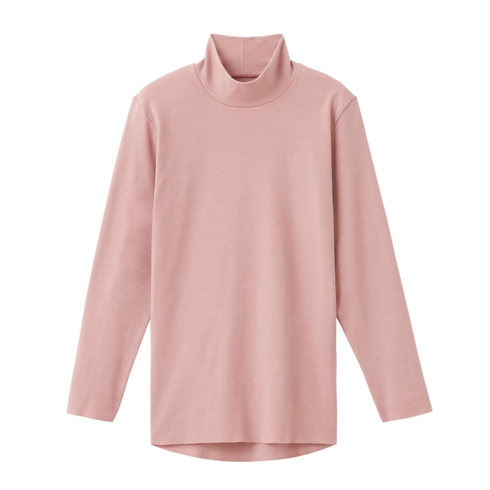

Gunze HOTMAGIC MH7845P Long Sleeve Cotton Fleece High Women s Innerwear, Blend, Lining, Moisture-Wicking, Heat-Generating, Neck, Off-Pink