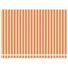 Retractable Awning Yellow and Orange 450 x 350 cm