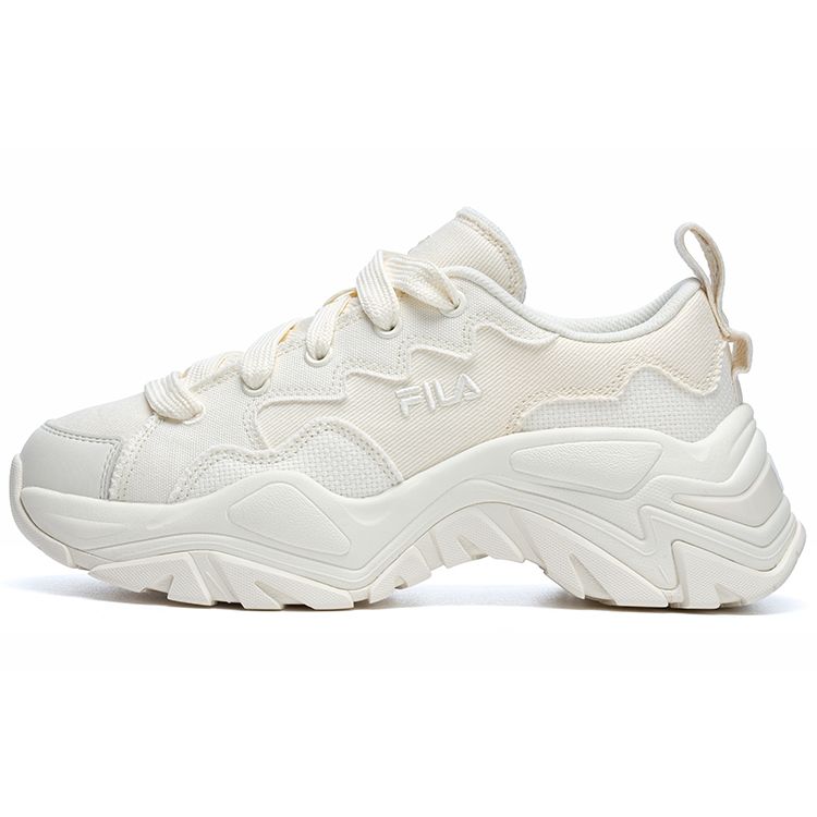 Fila Canvas Casual Comfortable Low-Top Sneakers Women Sneakers Off-White F12W321304FGD