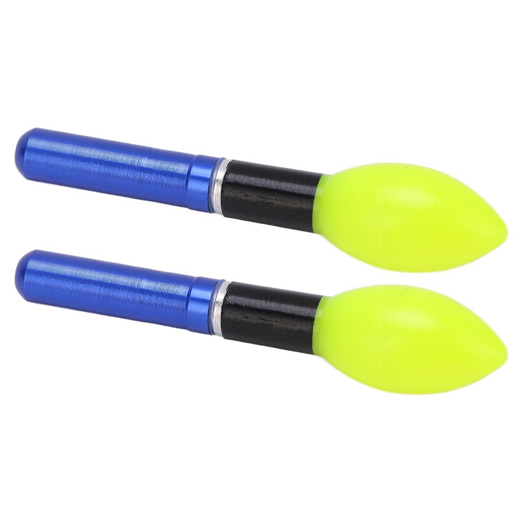 2ks Svítící rybářské splávky LED Svítící rybářské splávky pro noční rybolovModré