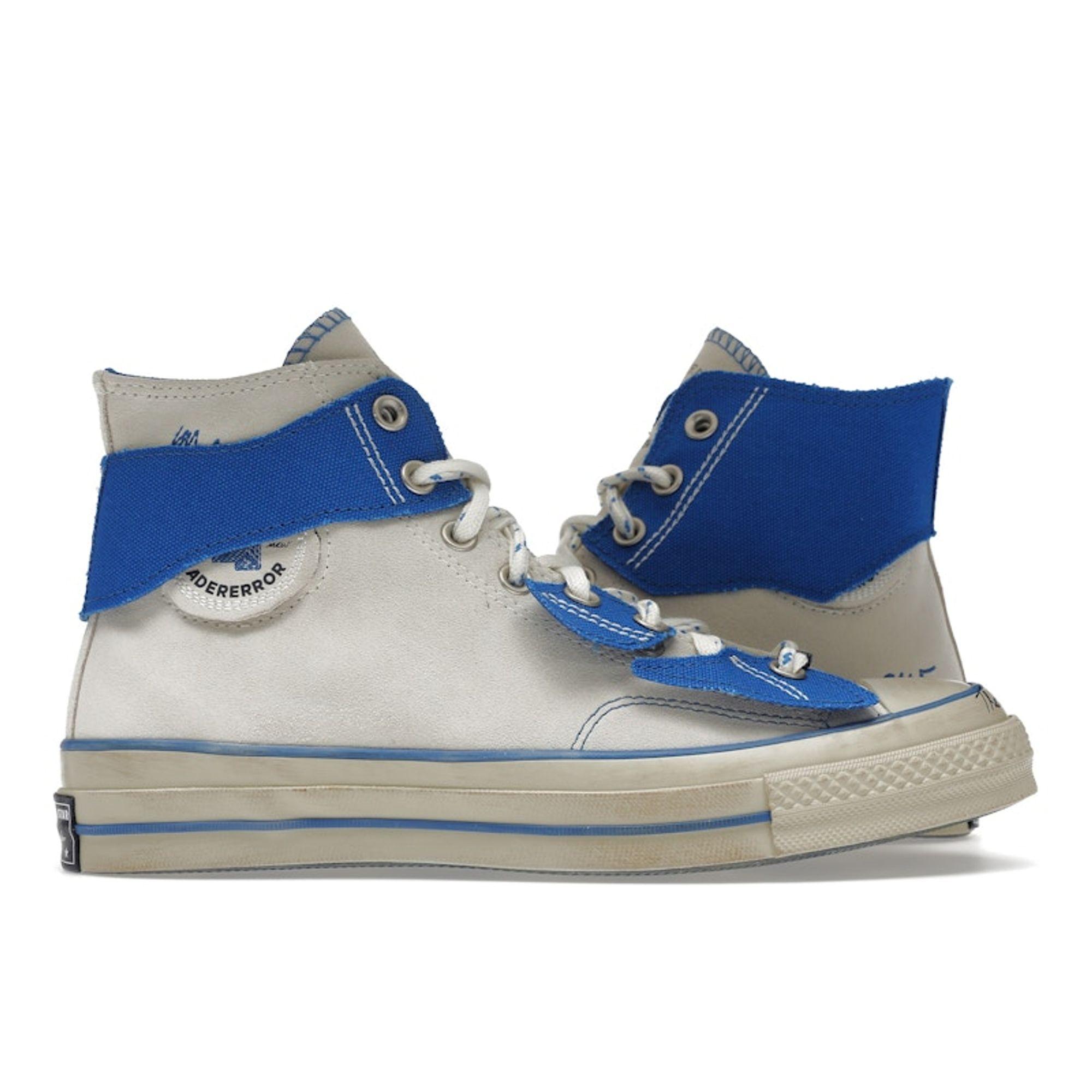 Ader Error x Converse Chuck 70 Create Next: Le Nuove non Nuove Sneakers Unisex Bianco Crema Blu A04455C 36