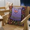 Purple Eyes Towelie Pillow Anime Pillow Sofa Bed Head Pillow Cover Cushion Cover 45x45 cm Fashion