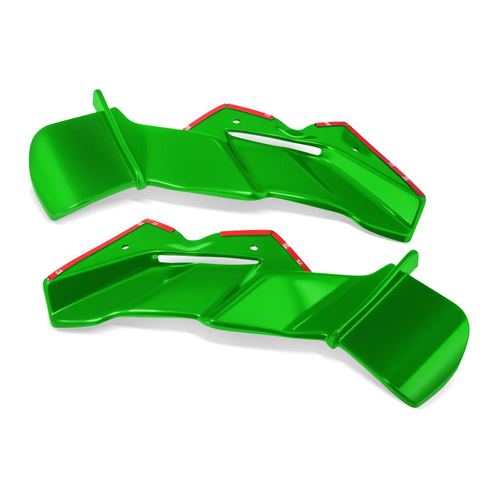 For ZX-6R ZX636R 2024 2025 Motorcycle Frontal Spoilers Downforce Winglet Aerodynamic Wing Front Spoiler lower shroud front wing