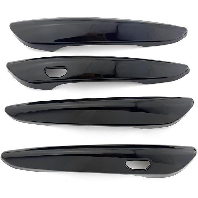 Exterior Door Handle Cover Trim for Mazda 3 2020 UP CX30 CX50 CX70 CX90 2025 2026 Accessories Decor (Glossy Black)