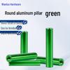 Aluminum Alloy M3 Green Round Pillar for Experimental Equipment Support and Positioning