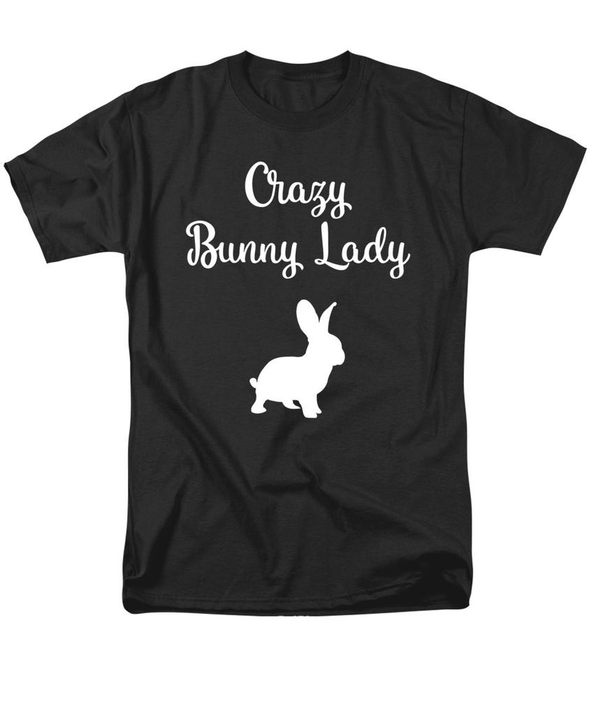 Buy Men Premium Cotton crazy bunny Print Tees Funny Harajuku Style