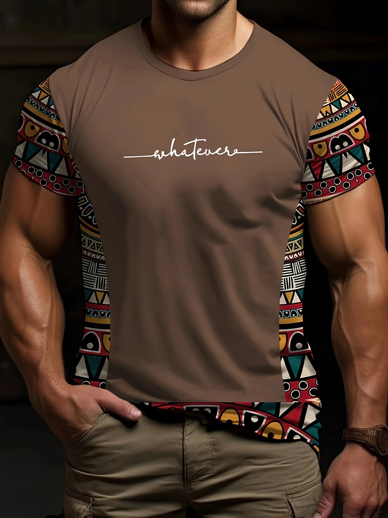 Men s Ethnic Number T-Shirt S