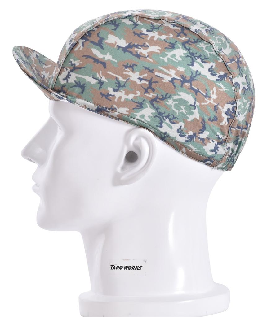 TARO WORKS Cycling Inner Stretchy Beanie Camouflage Cap, Spring, Autumn, Winter, Stretch, Moisture-Wicking, Quick-Drying, Cap,