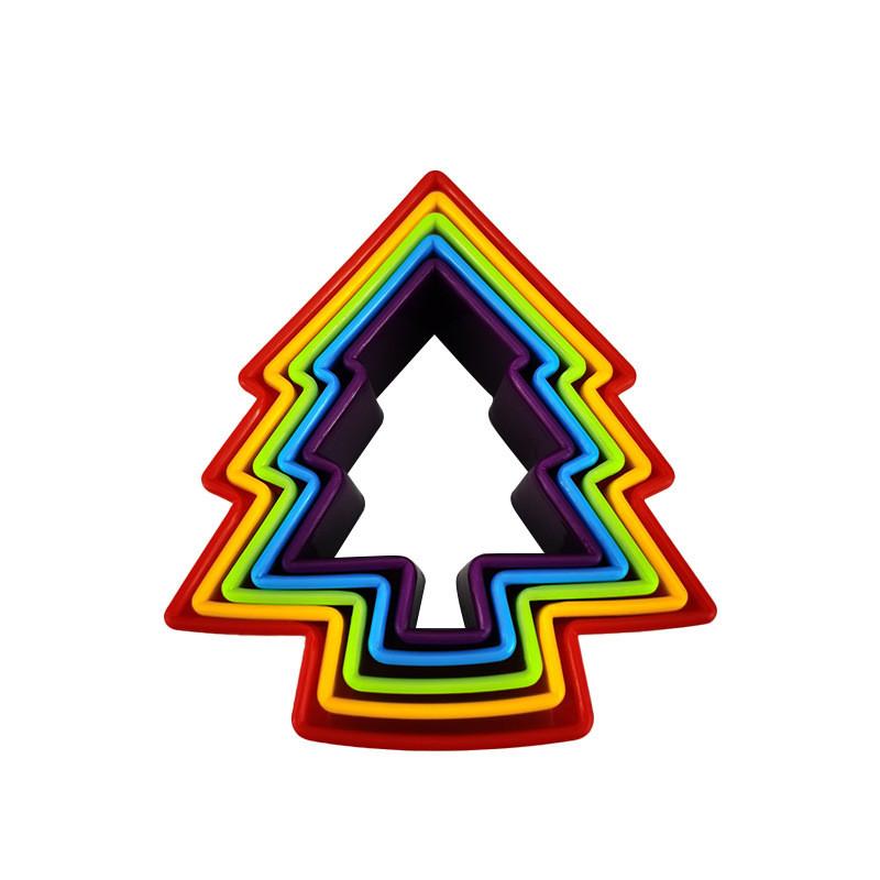 

Пластиковые формочки для печенья, набор рождественских формочек для печенья, цветок, звезда, сердце, круглая, квадратная, снеговик, форма для печенья темно серый