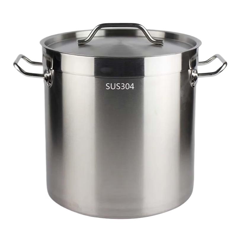 Yingbai Commercial Stainless Steel Soup Pot with Lid